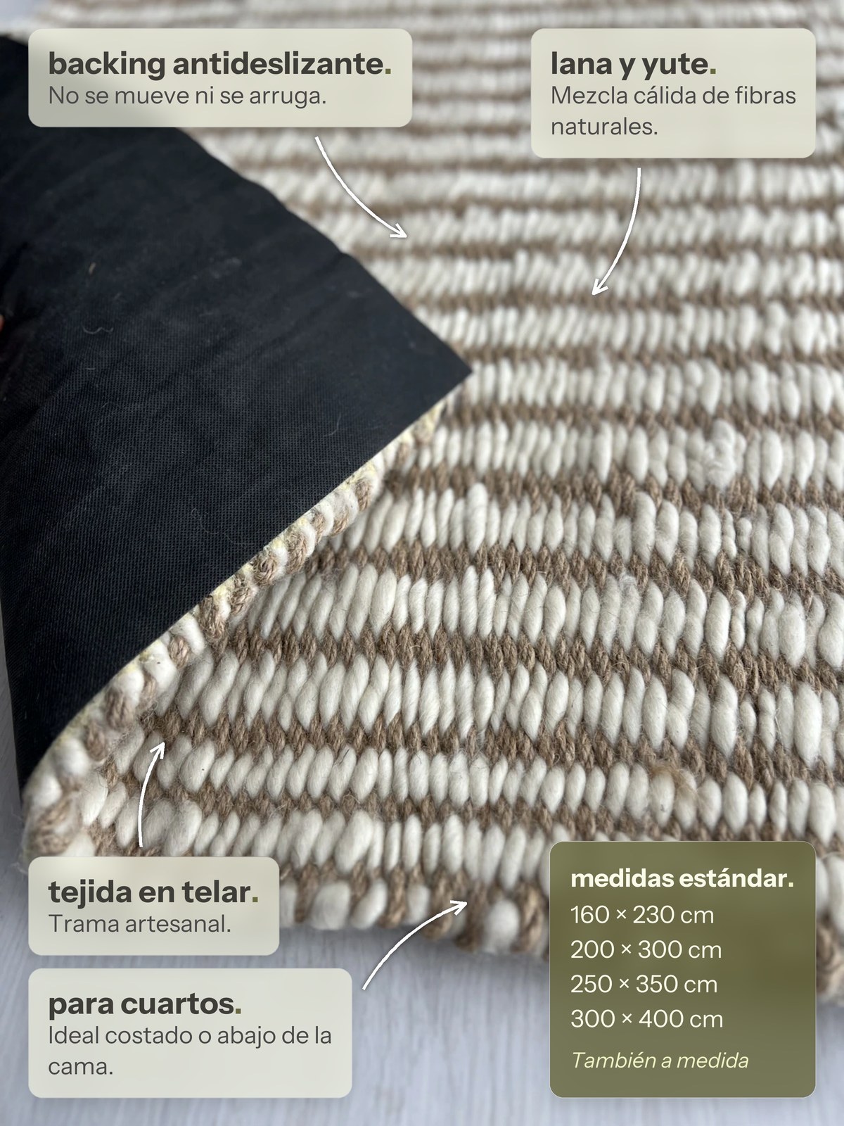 Características de la alfombra Malva de Finia Home